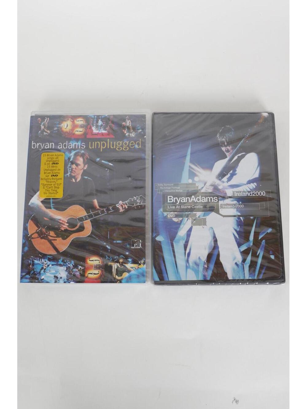 00's Byran Adams Unplugged & Slane Castle Concert Bundle DVD